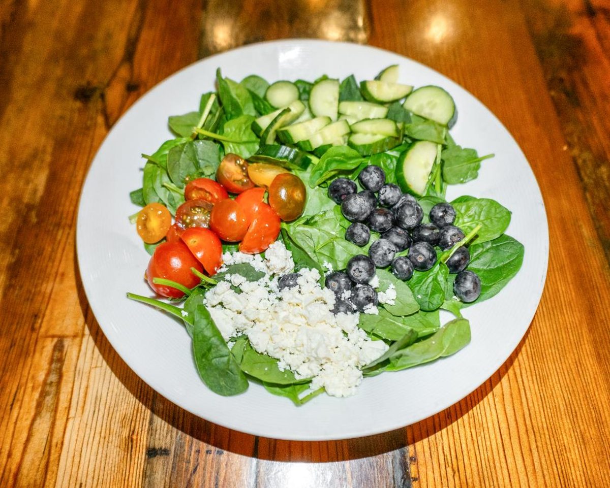 Spinach Blueberry Salad