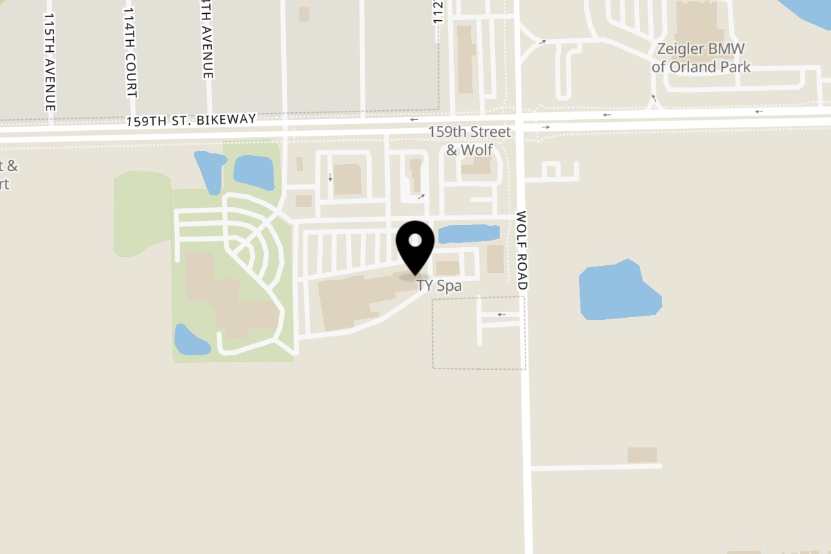 Map showing the location of Girl in the Park on 11265 W 159th St in Orland Park